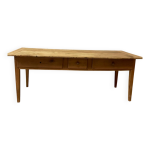 Grand table de ferme en chne