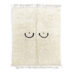 Grand tapis berbere moderne berbere beni ourain neuf 190x280 cm