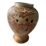 Grand vase asiatique numrot