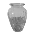 Grand vase  bulbe drap