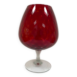 Grand vase coupe empoli d italie - annes 50