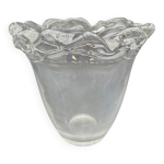 Grand vase en cristal daum france xxe sicle - 656015