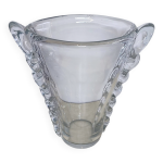 Grand vase cristal ovale