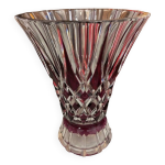 Grand vase en cristal saint louis Grand vase en cristal saint louis