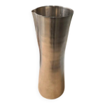 Grand vase inox design