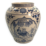 Grand vase potiche chinois