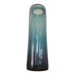 Grand vase rouleau en verre souffl - verrerie de bendor vintage