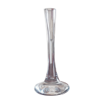 Grand vase soliflore en verre.