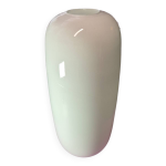 Grand vase en verre blanc herve gambs paris hauteur 38 cm Grand vase en verre blanc herve gambs paris hauteur 38 cm