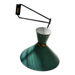 Grande applique diabolo rené mathieu pour lunel couleur vert d eau Grande applique diabolo rené mathieu pour lunel couleur vert d eau