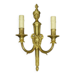 Grande applique à tête de bélier et urne style louis xvi - bronze doré Grande applique à tête de bélier et urne style louis xvi - bronze doré