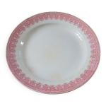 Grande assiette plate terre de fer lace de gwt&s Grande assiette plate terre de fer lace de gwt&s
