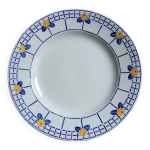 Grande assiette de prsentation ribeauville de sarreguemines