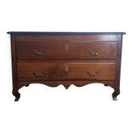 Grande commode sauteuse poque 18me