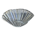 Grande coupe en cristal, saladier design vintage et collector