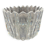 Grande coupe  fruits / saladier en cristal orrefors, sude, 1970