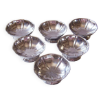 Grandes coupes à glace en inox vintage Grandes coupes à glace en inox vintage