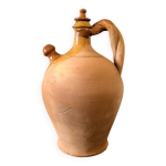 Grande cruche traditionnelle / plongeon ancien terre cuite h35cm