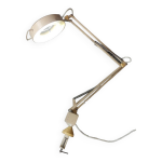 Grande lampe articule loupe d atelier architecte vintage