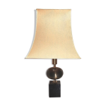 Grande lampe barbier regency marbre noir