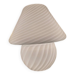 Grande lampe de table champignon en verre de murano tourbillonn vetri di murano authentique verre artisanal ...
