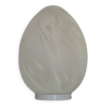 Grande lampe ?uf design de vianne verrerie des annes 70
