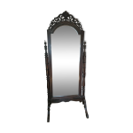 Grande psych ancienne en bois sculpt style victorien / empire