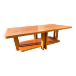Grande table basse en orme massif Grande table basse en orme massif