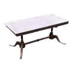 Grande table basse rectangulaire alb�tre marbre