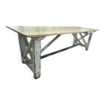 Grande table en bois ancienne 260 cm Grande table en bois ancienne 260 cm