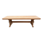 Grande table monastre en acajou