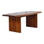 Grande table en orme massif , 1970