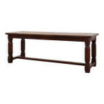 Grande table rustique en ch�ne de style proven�al fran�ais, vers 1900