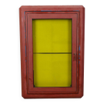 Grande vitrine ancienne mtal annes 60 70 loft shabby gastro dcoration multifonctionnelle 2 disponibles ...