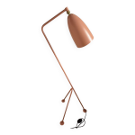 Grshoppa lampadaire vintage red - gubi