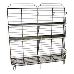 Grille de boulanger art deco longueur 2 m�tres