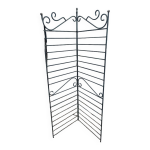Grille pare vue tuteur porte plante fleurs mtal patin dpm 0823444