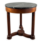 Guridon en acajou, xixe sicle