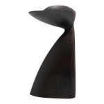 Guridon agalychmis en bois noir