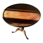 Gu�ridon anglais tripode � plateau basculant.