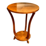 Guéridon art déco en bois années 1930 époque art déco Élégant et pratique Guéridon art déco en bois années 1930 époque art déco Élégant et pratique