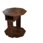 Gu�ridon art d�co en placage de palissandre