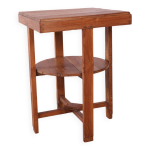 Gu�ridon art d�co en teck birman