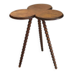 Guridon brutaliste trfle