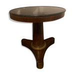 Gu�ridon d'�poque empire en acajou et bronze dor�