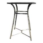 Gueridon mtallique rivet - design industriel mi - xxe