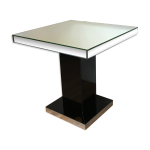 Guridon miroir de style art dco