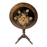 Gu�ridon napol�on iii � plateau basculant.