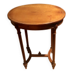 Gueridon oval style louis xvi