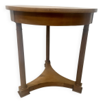 Guridon rond de style empire en merisier xix sicle